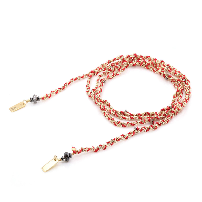 N° 182 NECKLACE | GOLD RED