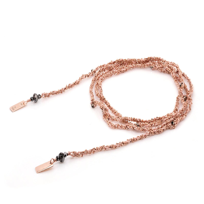 N° 182 NECKLACE | PINK GOLD NUDE