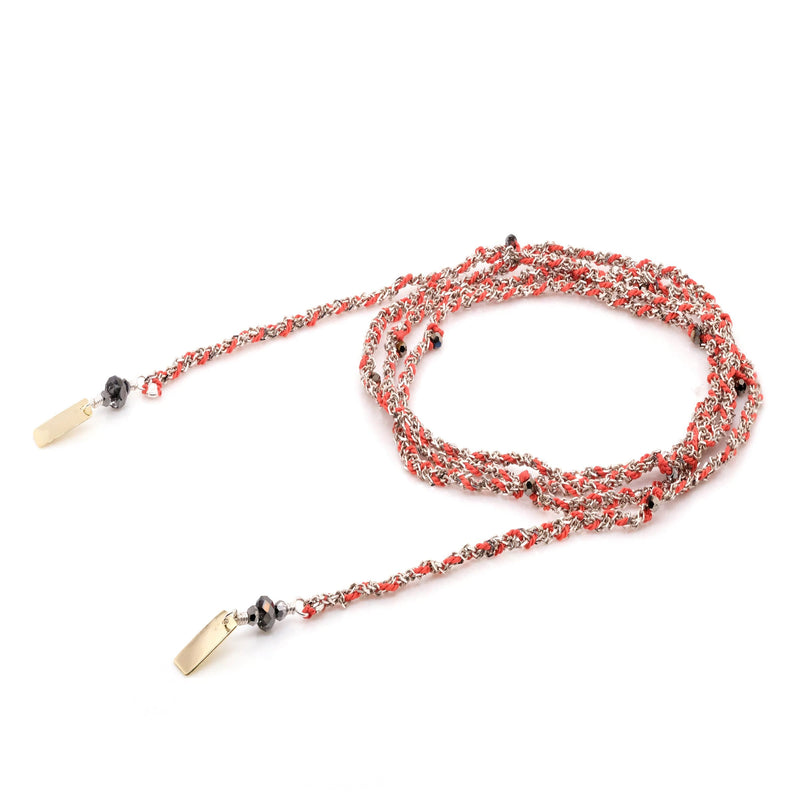 N° 182 NECKLACE | SILVER CORAIL