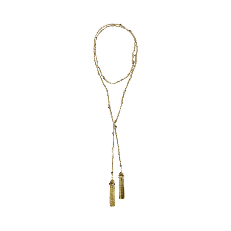 N° 359 NECKLACE | GOLD GREY
