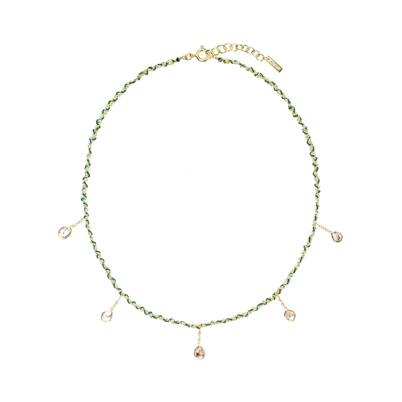 N° 606 NECKLACE | GOLD GREEN