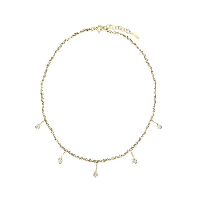 N° 606 COLLIER | GOLD GREY