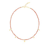 N° 823 COLLIER | GOLD RED