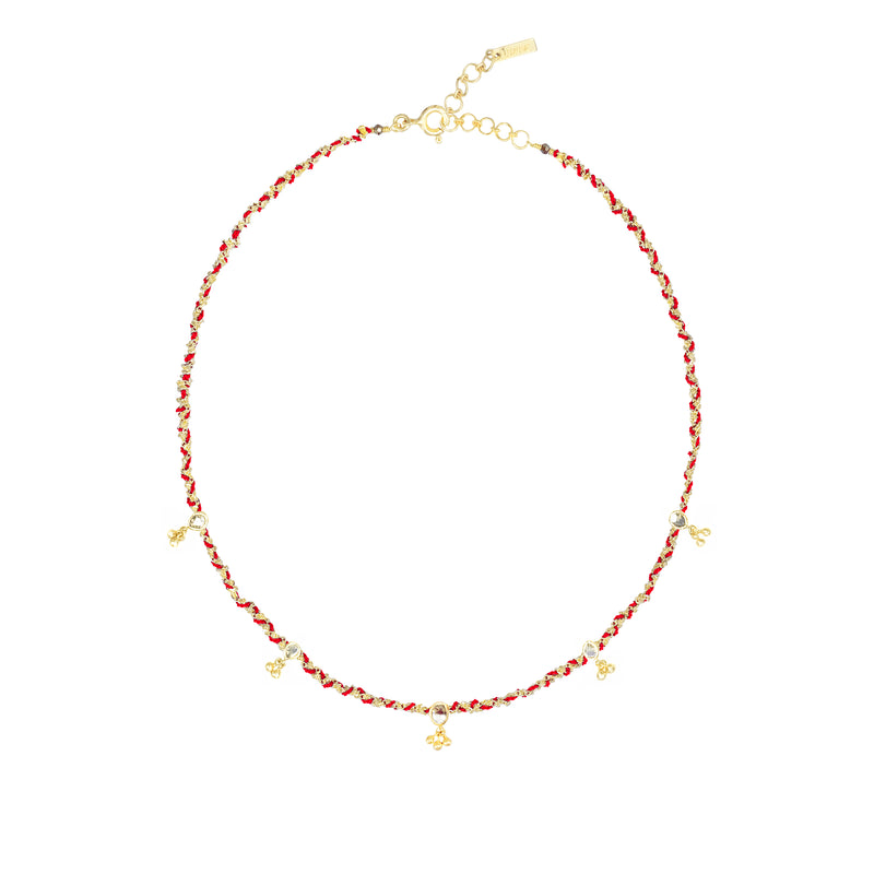 N° 823 NECKLACE | GOLD RED