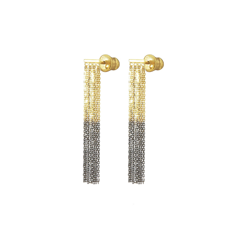 N° 463 EARRING | BICOLORE GOLD - Marie Laure Chamorel